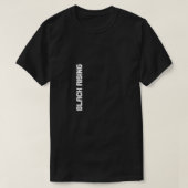 Schwarz-Aufstieg T-Shirt (Design vorne)