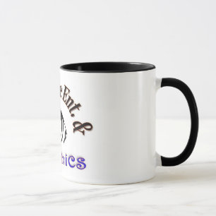 Schwarz-Auge HNO. U. Grafik-Kaffee-Tasse Tasse