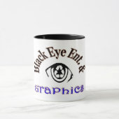 Schwarz-Auge HNO. U. Grafik-Kaffee-Tasse Tasse (Zentrum)