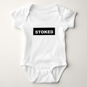 Schwarz Baby Strampler