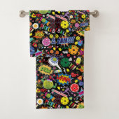 😍 Schwarz Badhandtuch Set (Insitu)