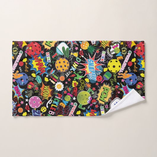 😍 Schwarz Badhandtuch Set (Handtuch)