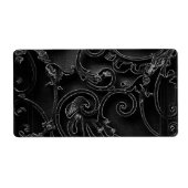 Schwarz-Barockwirbelmuster (Vorne)