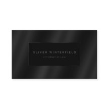 Schwarz beruflicher moderner Anwalt