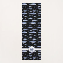 Schwarz-Blau-Aquarellmuster