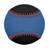 Schwarz-Blau-Baseball Baseball (Vorderseite)