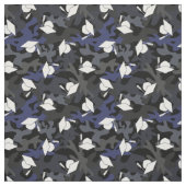 Schwarz-Blau-Camouflage-Muster Abschluss Stoff (Muster)