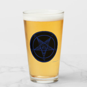 Schwarz-Blau-Glas Glas
