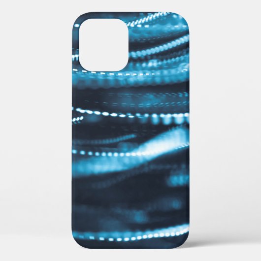 Schwarz-Blau-Ketten Case-Mate iPhone Hülle (Rückseite)