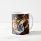 Schwarz-Blau-Lederjacke Kaffeetasse (VorderseiteRechts)