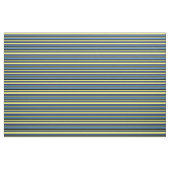 Schwarz, Blau, Mitternachtsblau und Gelb Stoff (Fat Quarter (45,7 x 55,9 cm))