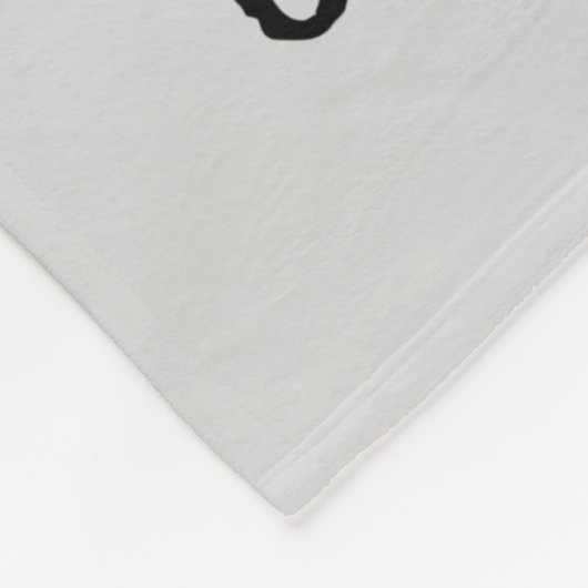 Schwarz-Blau-Motorradgraffiti grau Fleecedecke (Ecke)