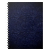Schwarz & Blau Notizblock (Vorderseite)