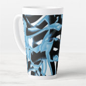 Schwarz-Blau-Schrotte oder -bänder werden zerstört Milchtasse (Linke Ecke)