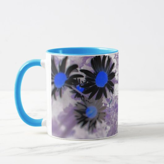 Schwarz-Blau Tasse (Links)