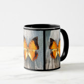 Schwarz-Borded Charaxes Butterfly Coffee Tasse (VorderseiteRechts)