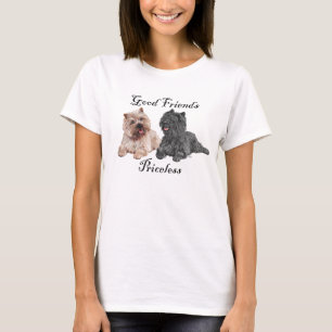 Schwarz & Braun Cairn Terrier T-Shirt