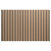 Schwarz-Bräune-Fünf-Streifen-Muster Stoff (Yard (91,4 cm))
