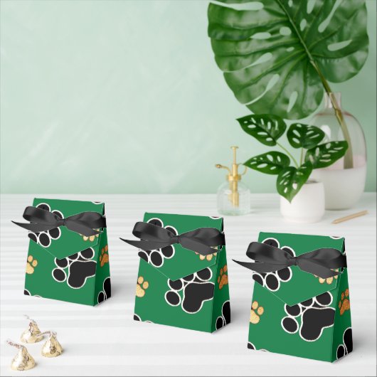 Schwarz-bräunliche Hundekuchen Geschenkschachtel (Zahlreiche)