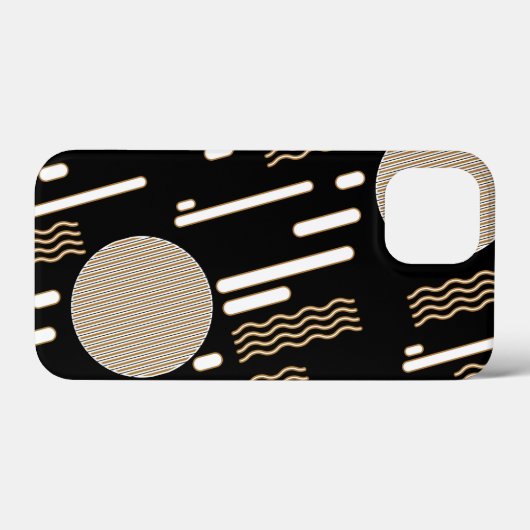 Schwarz Case-Mate iPhone Hülle (Rückseite (Horizontal))