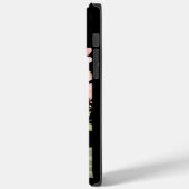 Schwarz Case-Mate iPhone Hülle (Rückseite / Links)