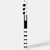 Schwarz Case-Mate iPhone Hülle (Rückseite / Links)