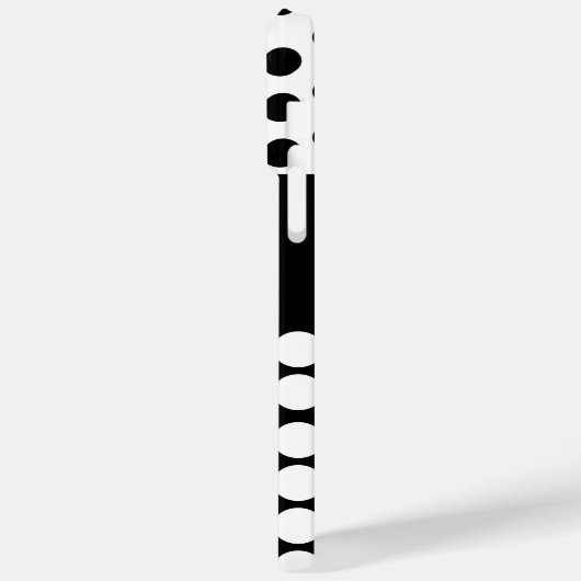 Schwarz Case-Mate iPhone Hülle (Rückseite / Links)