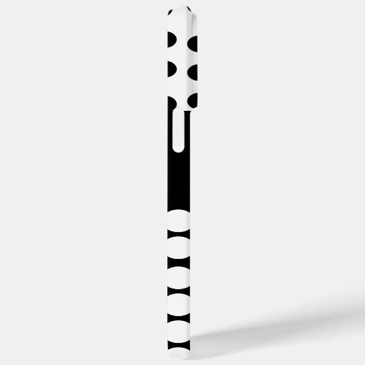 Schwarz Case-Mate iPhone Hülle (Rückseite / Rechts)