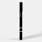 Schwarz Case-Mate iPhone Hülle (Rückseite / Rechts)