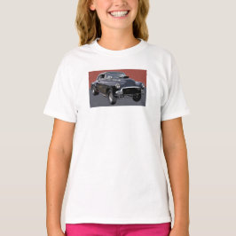 Schwarz-Chevrolet-Bel 1951 die Aire gasser. T-Shirt