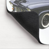 Schwarz-Chevrolet-Lieferwagen 1956 Mousepad (Ecke)