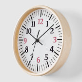 Schwarz-Chinesisch-Zahlen Zuhause Office Deco-Gesc Uhr (Winkel)