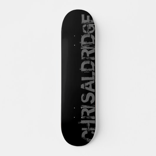 SCHWARZ, CHRISALDRIDRID SKATEBOARD (Vorne)