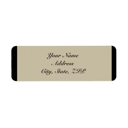 Schwarz-Creme-Blütenblume mit Bossed Wedding Binde (Vorne)