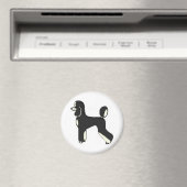 Schwarz-Creme-Phantom Magnet (In Situ (Geschirrspüler))