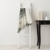 Schwarz-Creme-Streifen Sherpadecke (Beispiel)