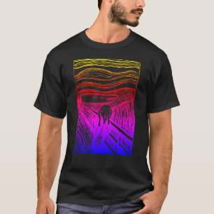 Schwarz der Schrei edvard Munch T - Shirt