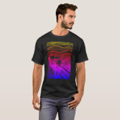 Schwarz der Schrei edvard Munch T - Shirt (Vorne ganz)