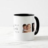 Schwarz des Fotos der Mutter Tasse (VorderseiteRechts)