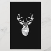 Schwarz-Design White Schwanz Deer Flyer (Vorne)