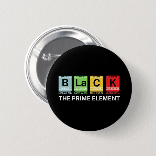 Schwarz: Die schwarze Vorgeschichte des Prime-Elem Button (Vorne & Hinten)