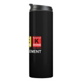 Schwarz: Die schwarze Vorgeschichte des Prime-Elem Thermosbecher (Nach rechts gedreht)
