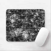 Schwarz-Distressiv-Look Mousepad (Mit Mouse)