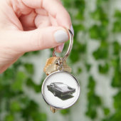 Schwarz-Dodge-Gebührnschlüsselkette 1967 Schlüsselanhänger (Hand)