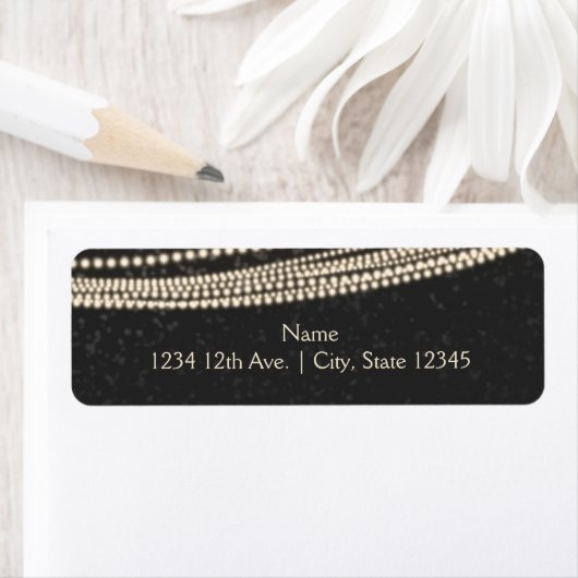 Schwarz-Dunkel-Nacht-Himmel- und String-Lights-Adr (Insitu)