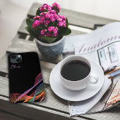 Schwarz elegant bunt schwavy Case-Mate iPhone hülle