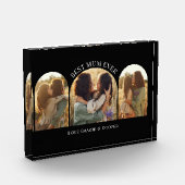 Schwarz eleganter Bogen Multi Foto bestes Mum (Links)