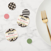 Schwarz, Elfenbeinküste, goldenes Bouquet-Brautpar Konfetti (Gruppe)