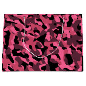 Schwarz-Farbdruck Große Geschenktüte (Vorderseite)