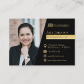 Schwarz-Farbe-Visitenkarte, Maskierungsvorlage für Visitenkarte (Rückseite)